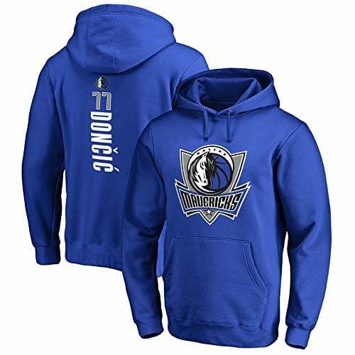 Place Sudadera con Capucha NBA Dallas Mavericks 77# Doncic Baloncesto Sudaderas Adolescentes Trajes