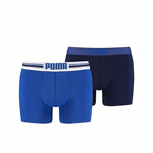 Fitness Puma Placed Logo - Pack de 2 bóxers para hombre