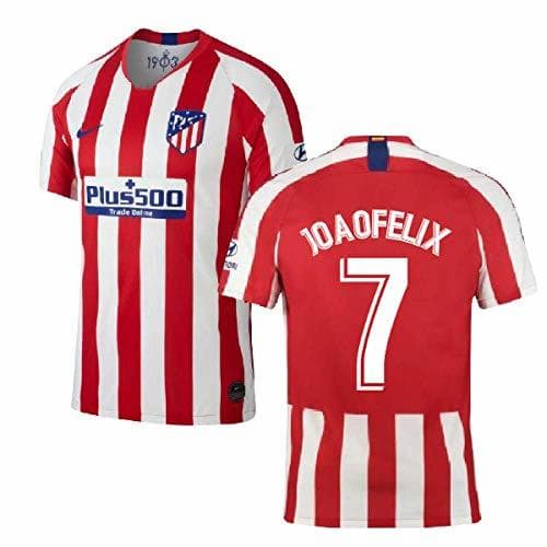 Place 2019-2020 Atletico Madrid Home Nike Football Soccer T-Shirt Camiseta