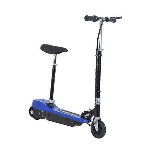 Place HOMCOM Patinete Eléctrico para Niño Scooter Plegable Azul Patinete Eléctrico Plegable E-Scooter