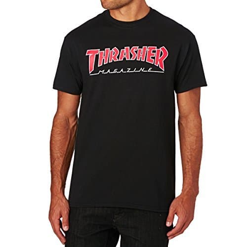 Place CAMISA THRASHER OUTLINED NEGRA - M