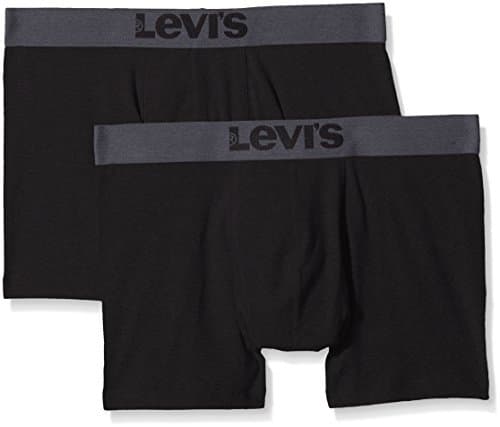 Fitness Levi's Levis 200sf Boxer Brief 2p, Hombre, Negro