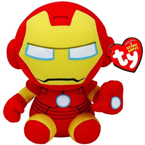 Place Marvel Ty Iron Man Beanie 6 "Juguete de Peluche