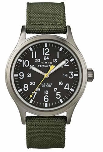 Moda Timex Expédition Scout - Reloj análogico de cuarzo con correa de nailon