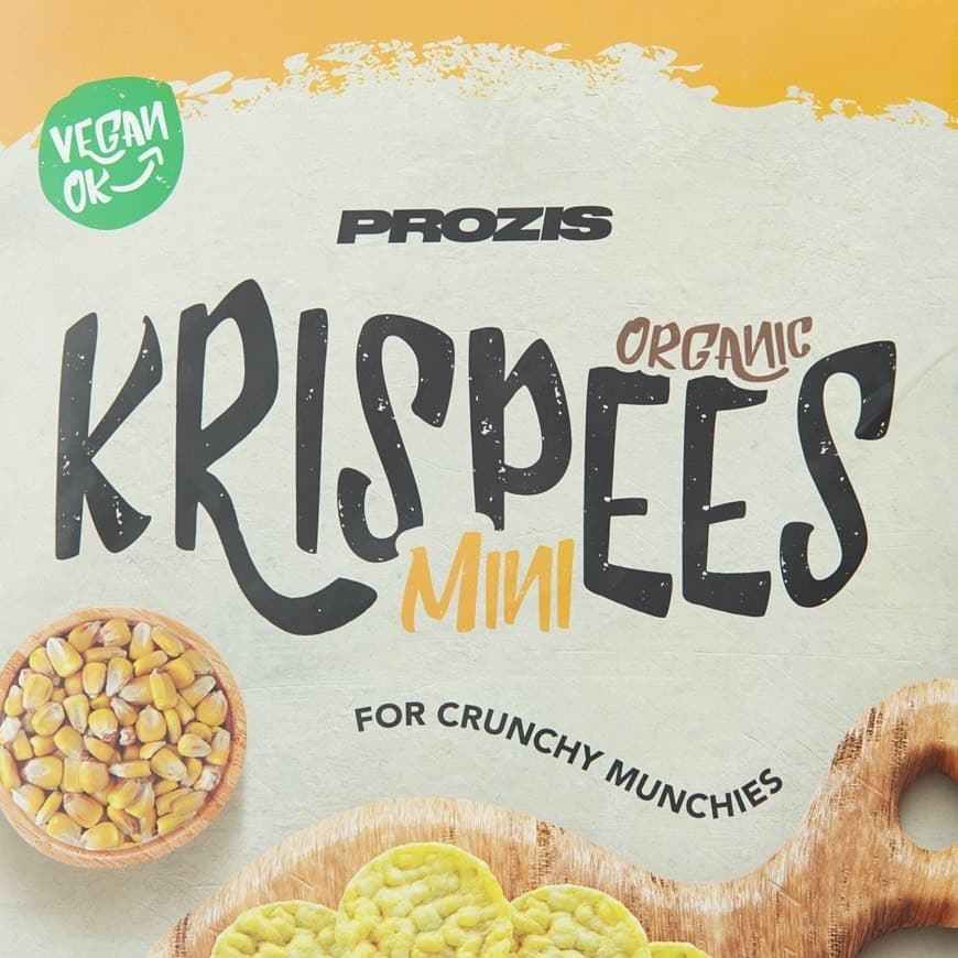 Product Organic Krispees Prozis Milho Bio