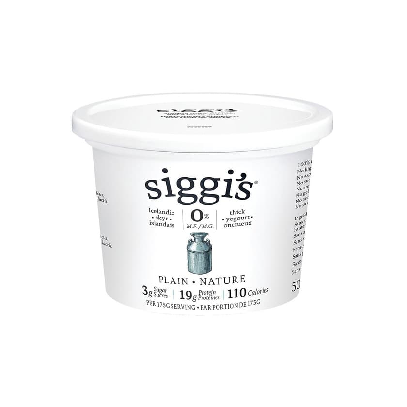 Product Quark Skyr Siggi's Natural 0% 