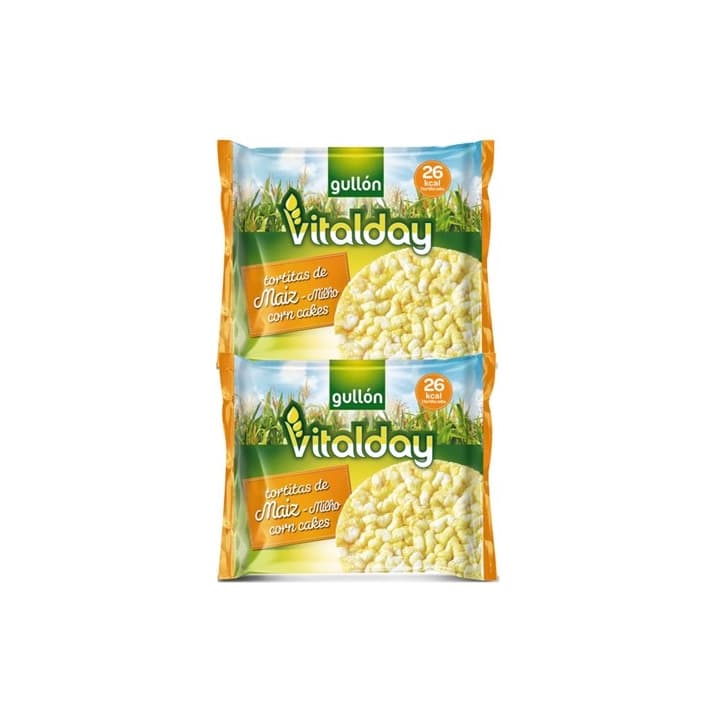 Product Bolachas tortitas Vitalday milho