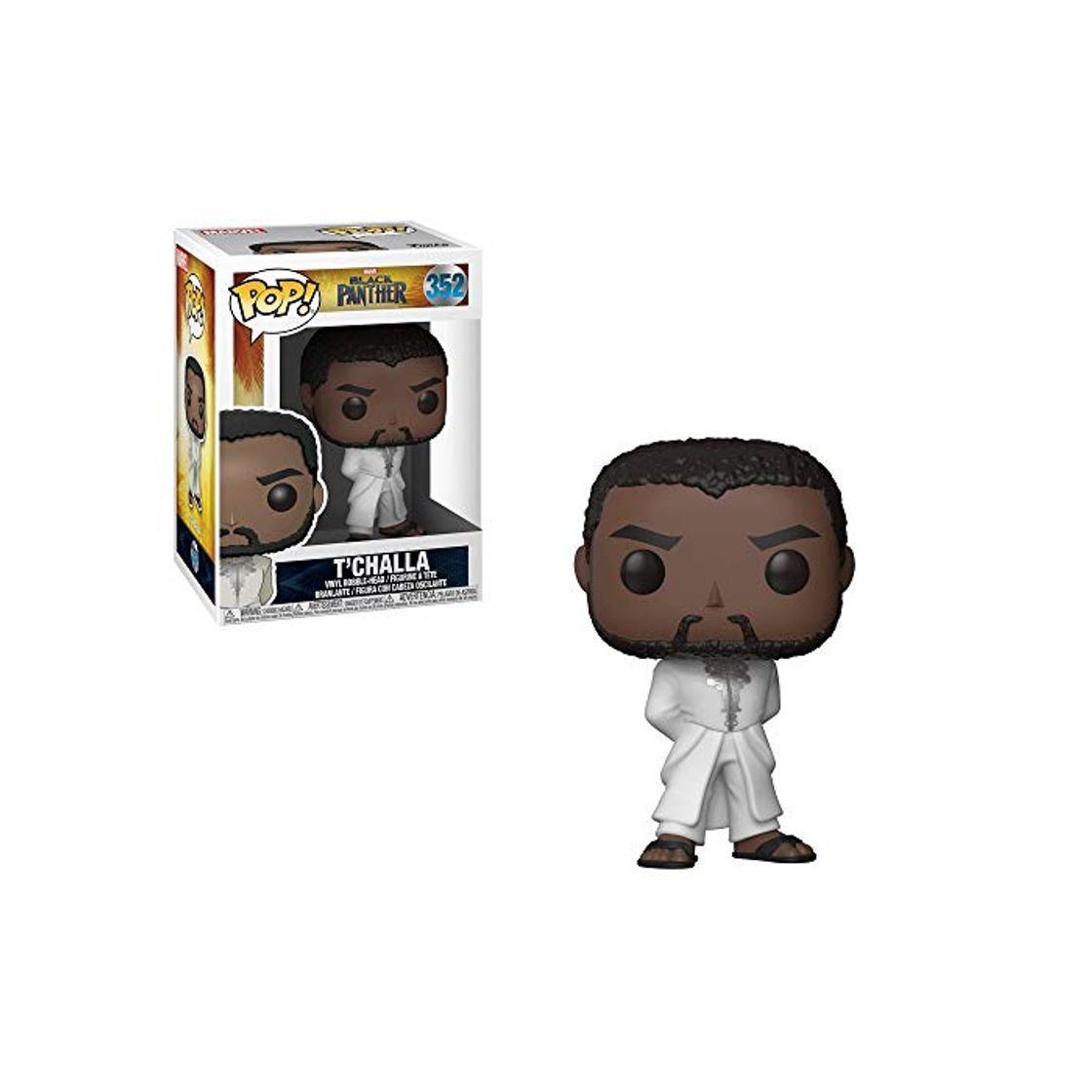 Game Funko 31287 Pop Bobble: Marvel: Black Panther: T'Challa Robe