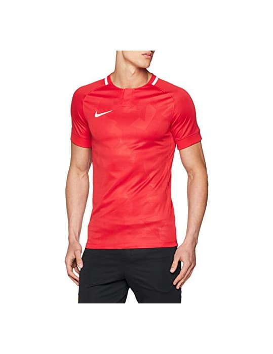 Fitness Nike Challenge II Footblall T Camiseta, Hombre, Rojo