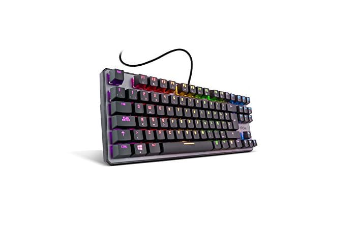 Electrónica KROM Kernel Tkl - NXKROMKRNLTKL - Teclado Mecánico Español Gaming RGB