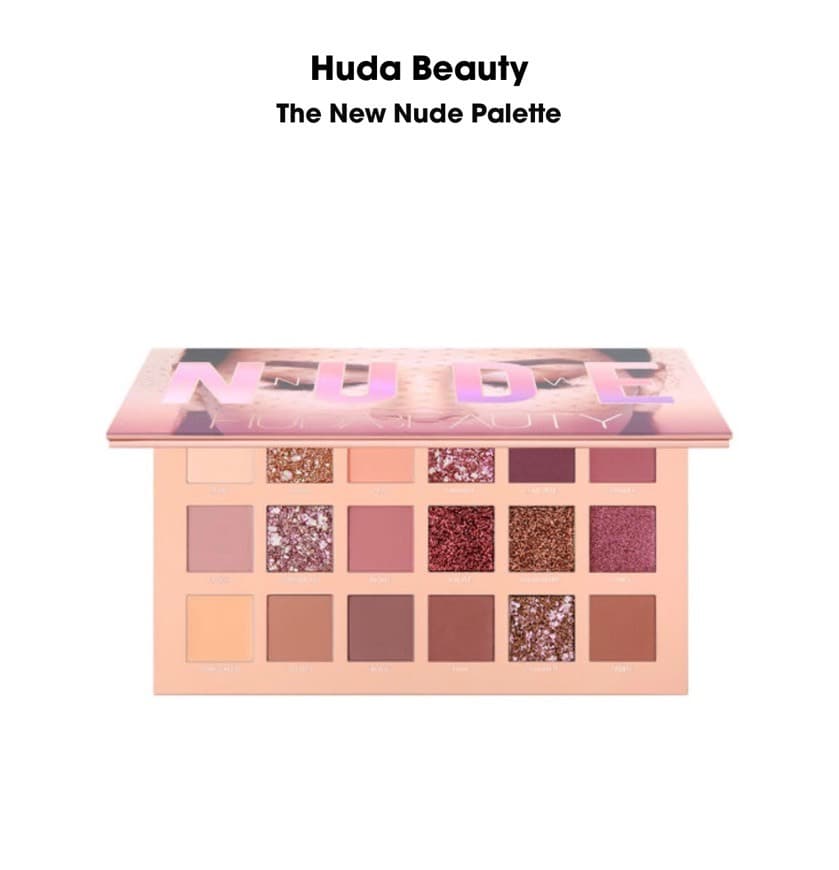 Moda Huda Beauty- The New Nude Palette