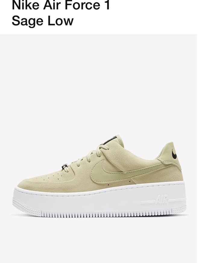 Moda Nike Air Force 1 Sage Low