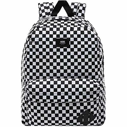 Moda Vans SS20 Mochila Antigua SKOOL III OS Black White Check