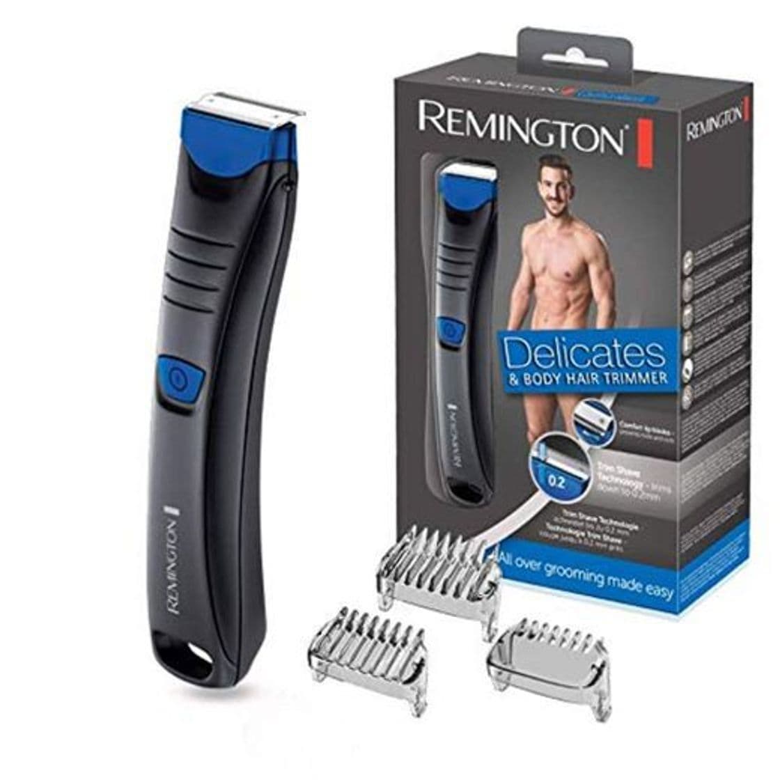 Belleza Remington Delicates BHT250 - Afeitadora Corporal