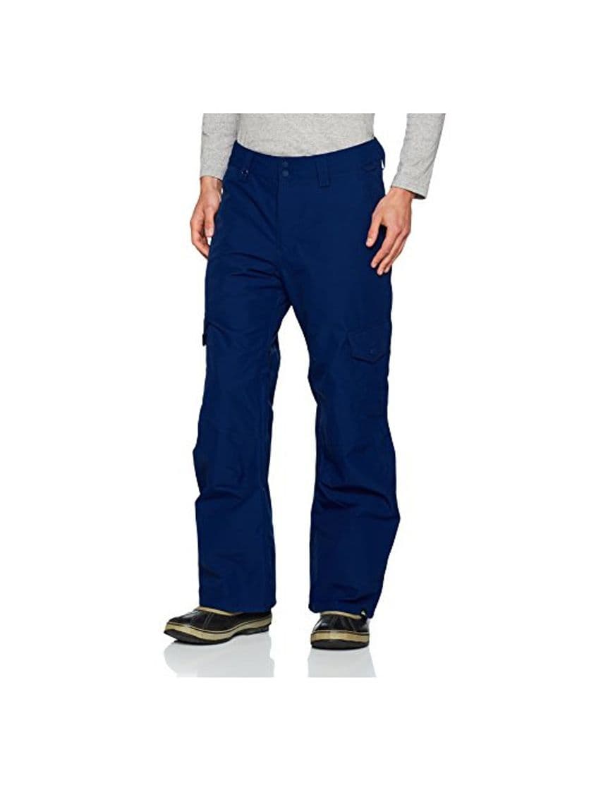 Fitness Quiksilver Porter PT Pantalones para Nieve, Hombre, Azul