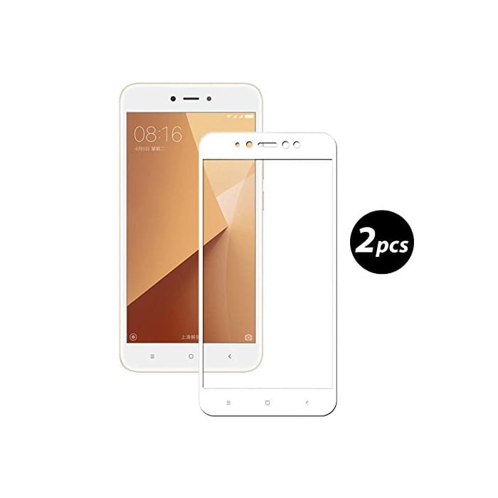 Electronic EUGO [2-Unidades] Xiaomi Redmi Note 5A Prime Protector de Pantalla