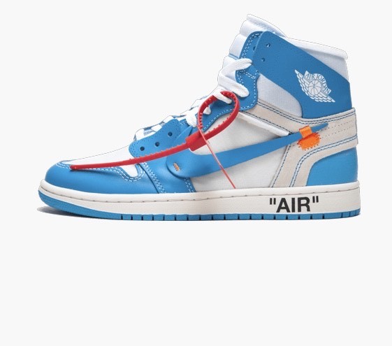 Fashion Air Jordan 1 Retro High 
“Off White - UNC”