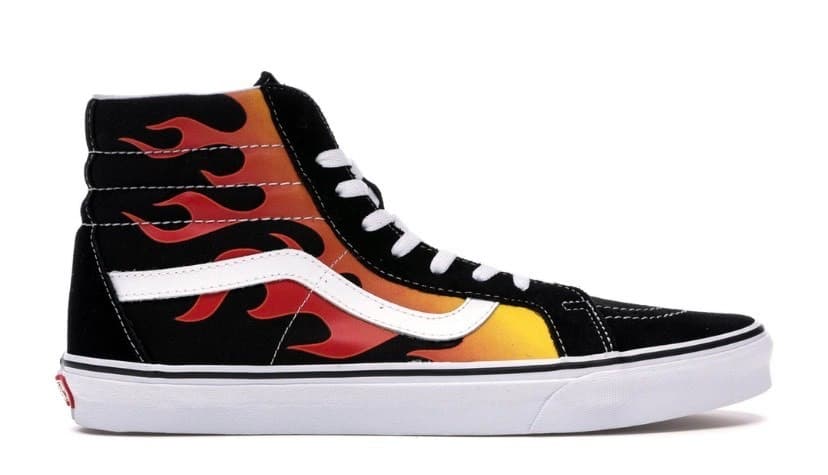 Fashion Vans Sk8-Hi Re-Issue Flames