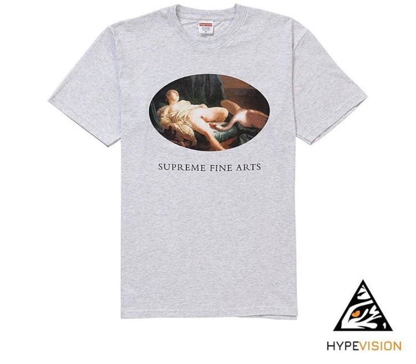 Moda  T-Shirt Supreme Leda And The Swan