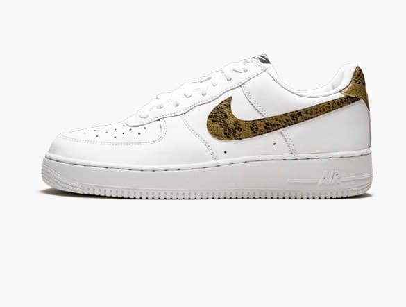 Fashion Air Force 1 “ Ivory snake “