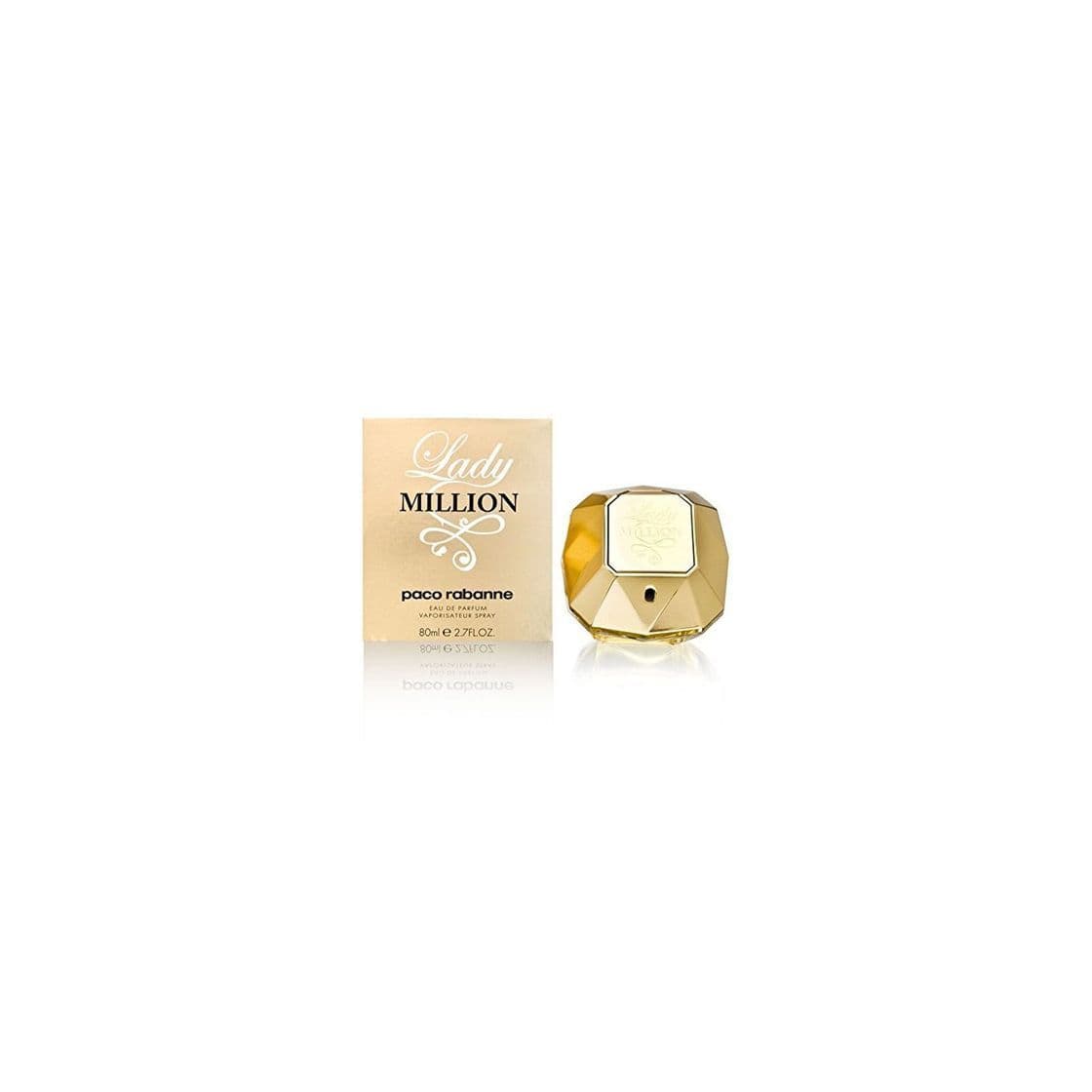 Belleza PACO RABANNE LADY MILLION agua de perfume vaporizador 80 ml