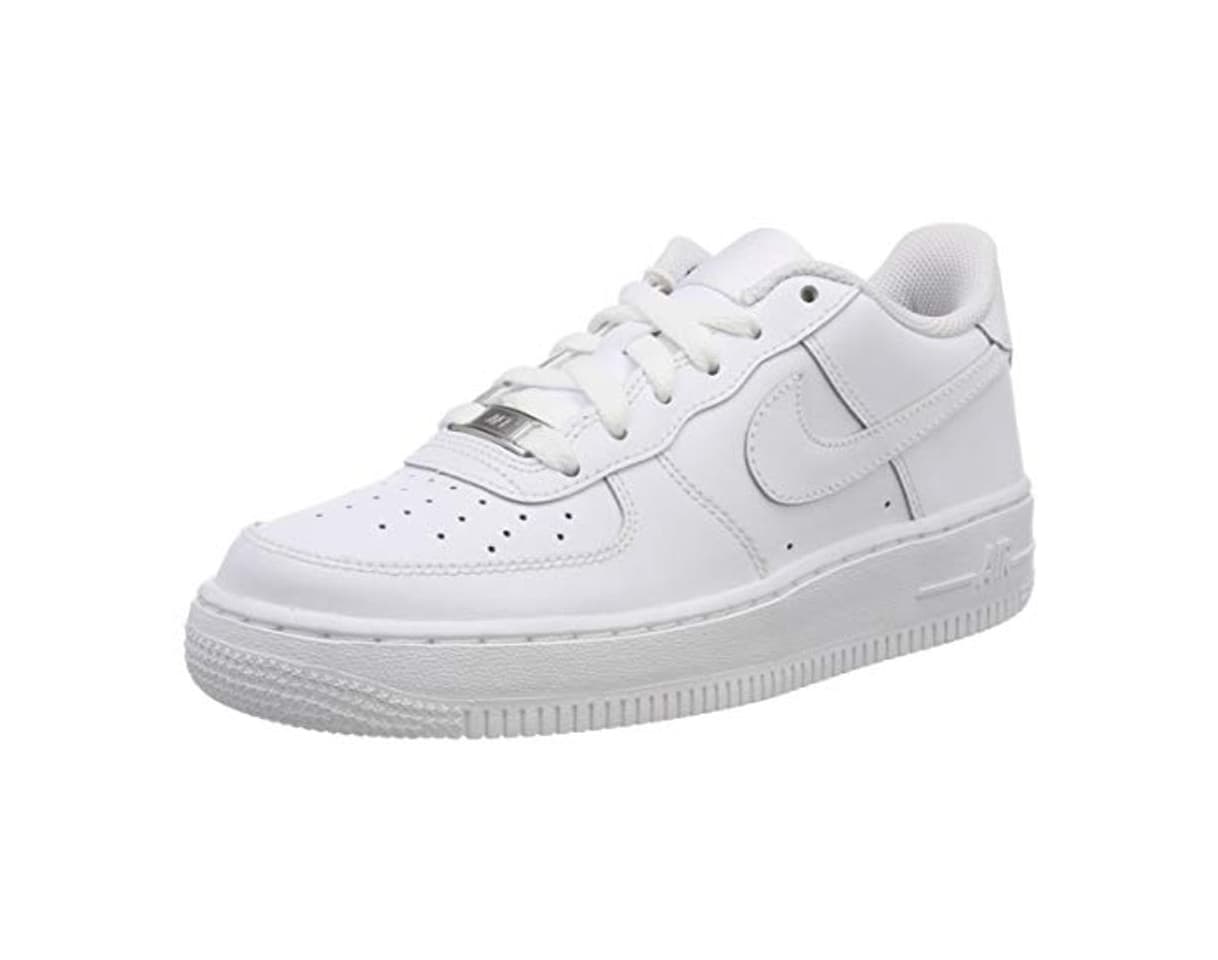 Fashion Unisex Niños Juventud Nike Air Force 1 Bajo Cuero Atada Entrenadore