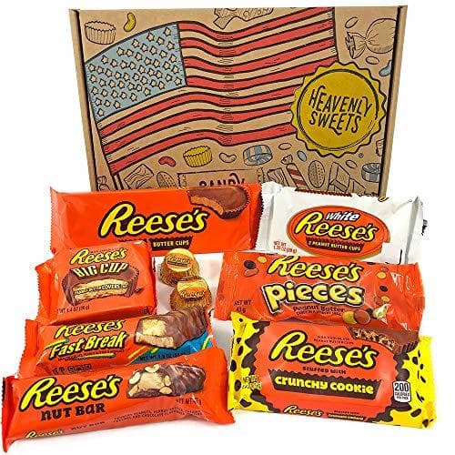 Product Heavenly Sweets Scatola di Snack al Cioccolato Americani Reese’s - Scelta di