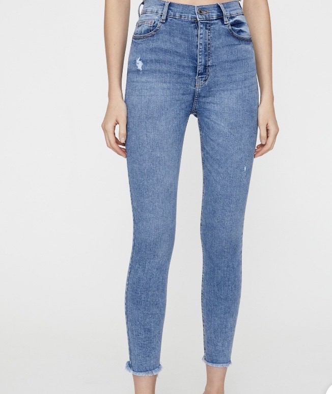 Fashion Jeans skinny fit de cintura subida