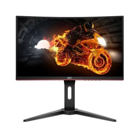 Moda Monitor Gaming Curvo FHD AOC C24G1