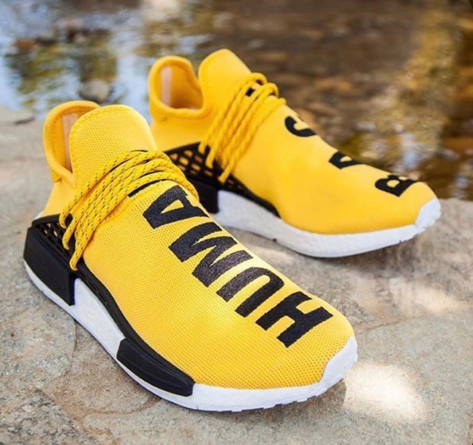 Moda Adidas-Human Race yellow🟡