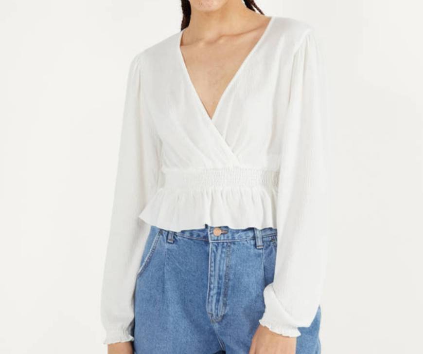 Fashion Crossover neckline top