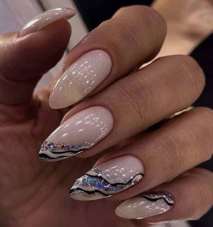 Fashion Abstract nail art