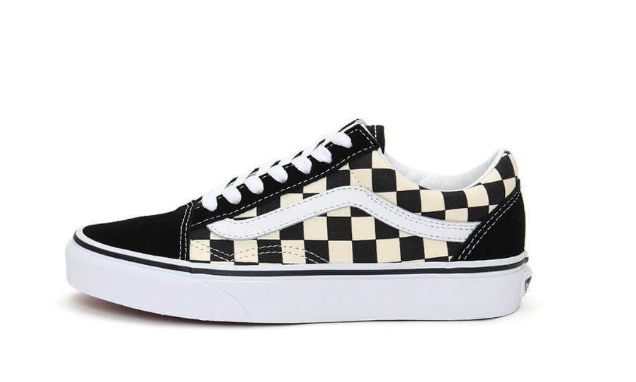 Fashion VANS OLD SKOOL CHECKERBOARD "BLACK/WHITE"

