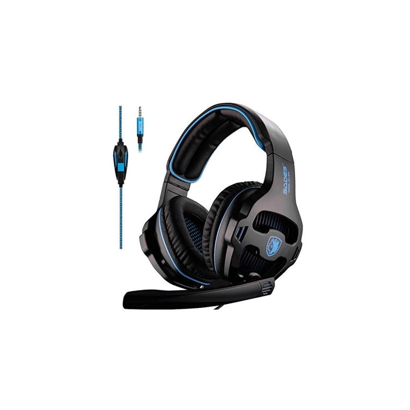 Electronic [2016 SADES SA810 Gaming Headset Nuevo lanzado Multi-Plataforma Nuevo Xbox One Juego