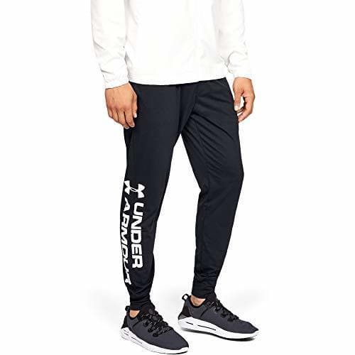 Fitness Under Armour Sportstyle Cotton Graphic Jogger Pantalones, Hombre, Negro