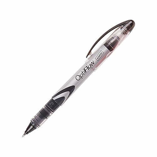 Product Staples bolígrafos rollerball OptiFlow punto fino de 1 docena negro