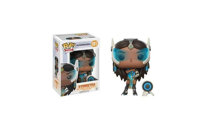 Game Funko Overwatch Symmetra Figura de Vinilo, Color Blue