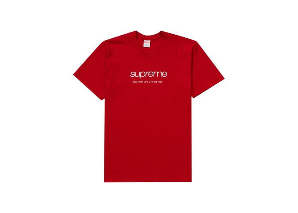 Product Supreme Shop Tee Red
