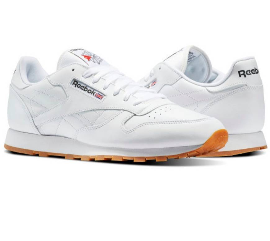 Moda Reebok classic leather white