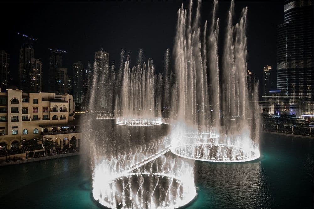 Lugar The Dubai Fountain