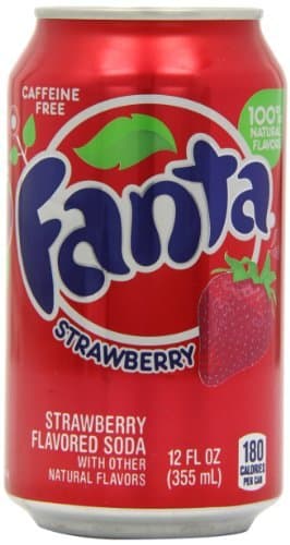 Producto Fanta Refresco sabor de fresa - 12 latas de 355 ml -