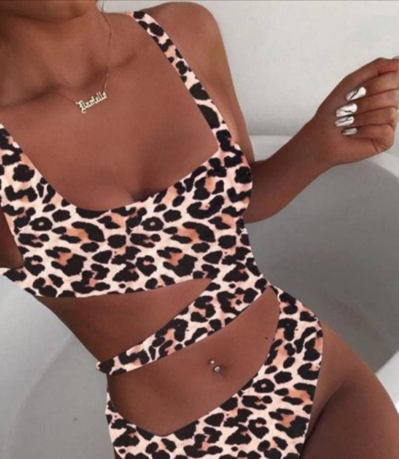 Product HOLLOW ONE-PIECE KNOTTED BIKINI WOMEN

