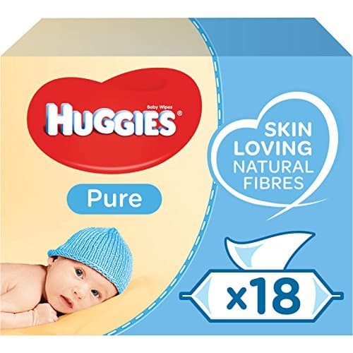 Product Huggies Pure Toallitas para Bebé - 18 paquetes de 56 unidades