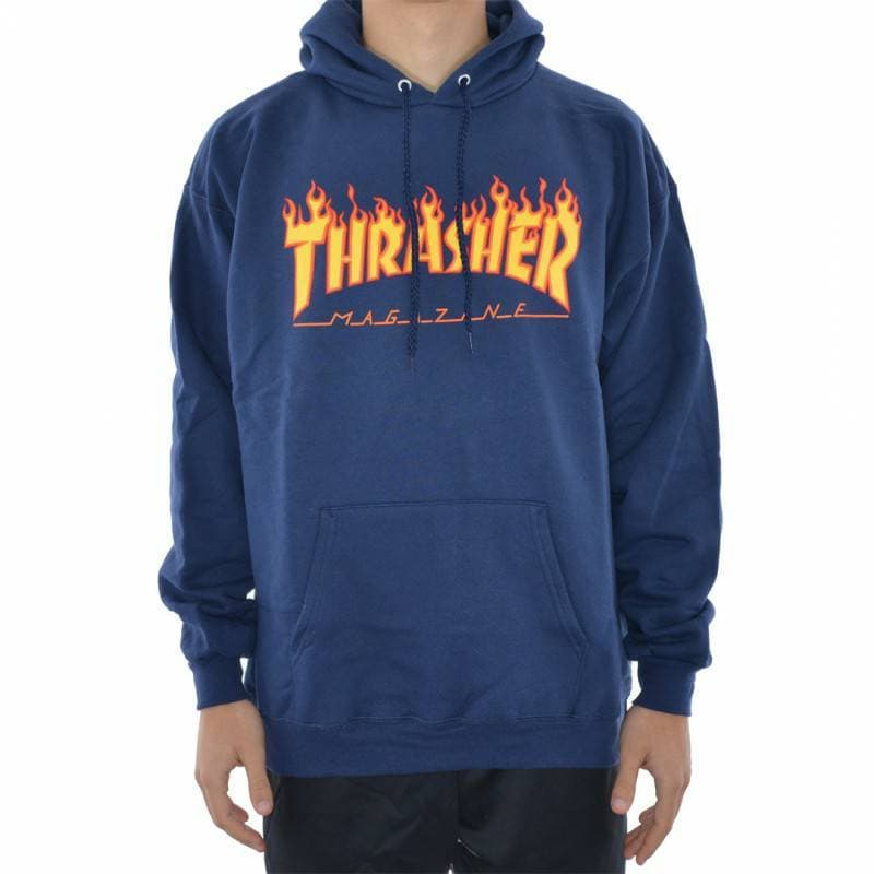 Producto Sweat Thrasher Flame logo Navy