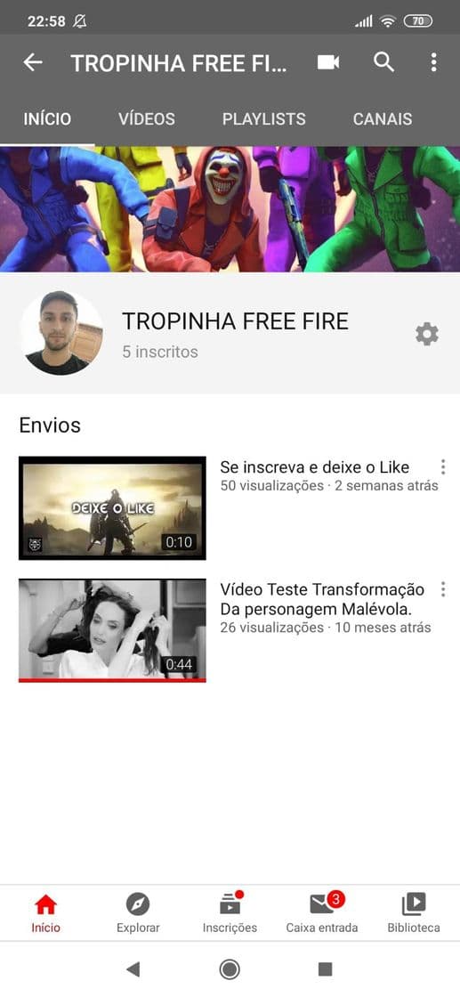 Fashion Gente esse é meu canal estou começando e quem poder me ajuda