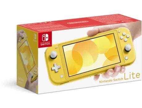 Fashion Nintendo switch lite amarela