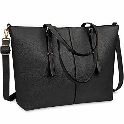 Moda Bolsos de Mujer Bolso para Portatil 15.6 Pulgadas Bolso Grande Bolso Tote