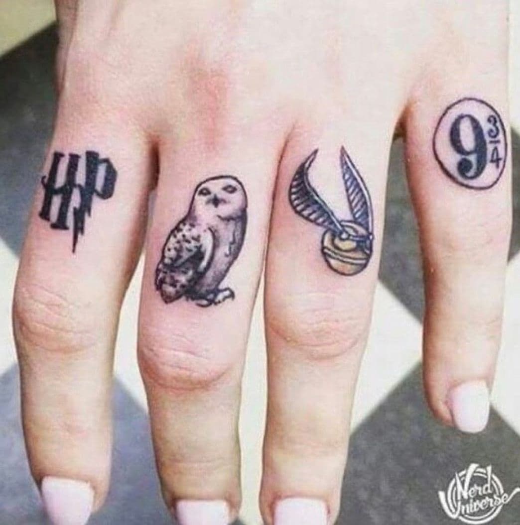 Moda Tatto Harry Potter