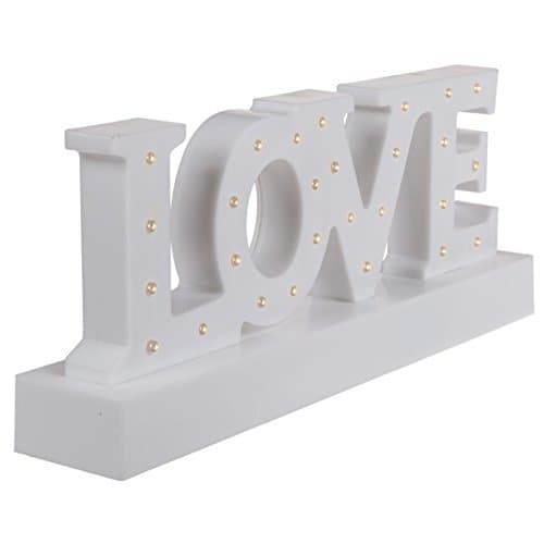 Home OOTB Decoración Love 27 luces led 30x12cm