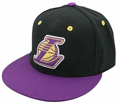 Place Gorra adidas – Nba Fitted Los Angeles Lakers Negro/Morado M